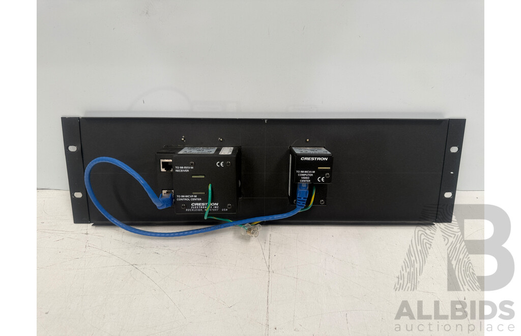 Creston IM-WCVP-M + IM-WCVI-M, Control Panel and Interface Panel Components