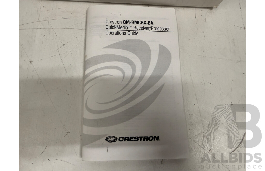Creston QM-RMCRX-BA Control System and A/V Receiver/Processor