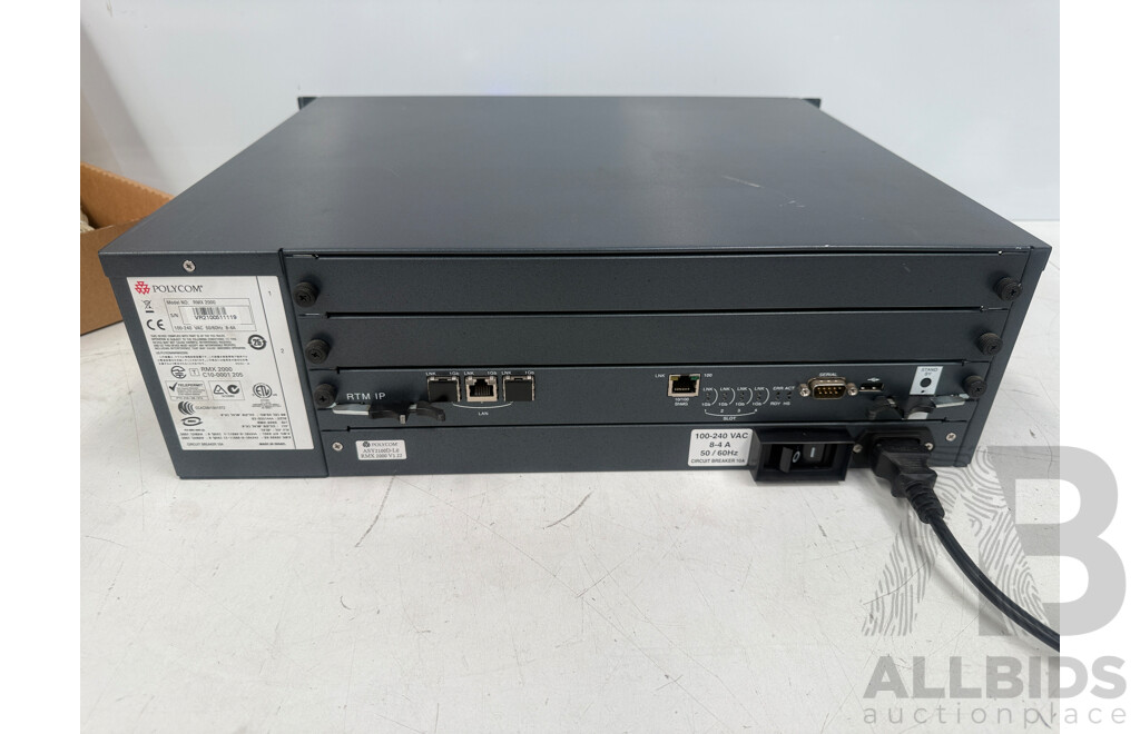 Polycom, RMX2000 + RMX2000 Kit - Video/Audio Conference Platform