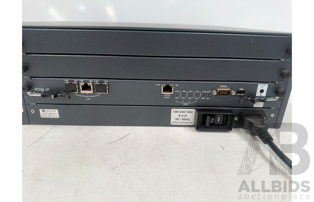 Polycom, RMX2000 + RMX2000 Kit - Video/Audio Conference Platform