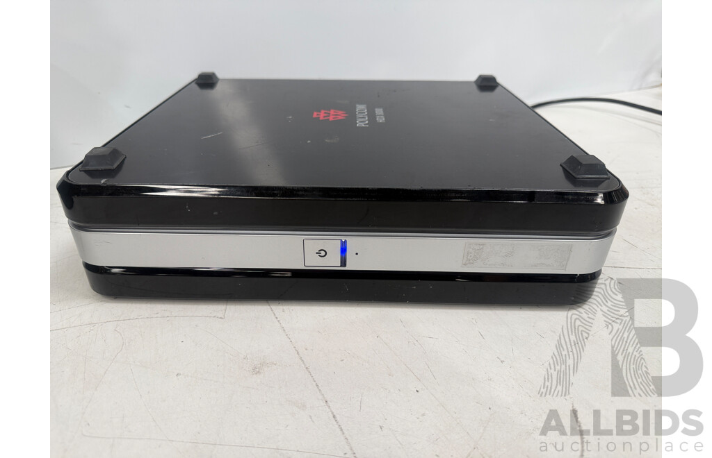 Polycom HDX8000 Media Center + Subwoofer 1565 Speaker