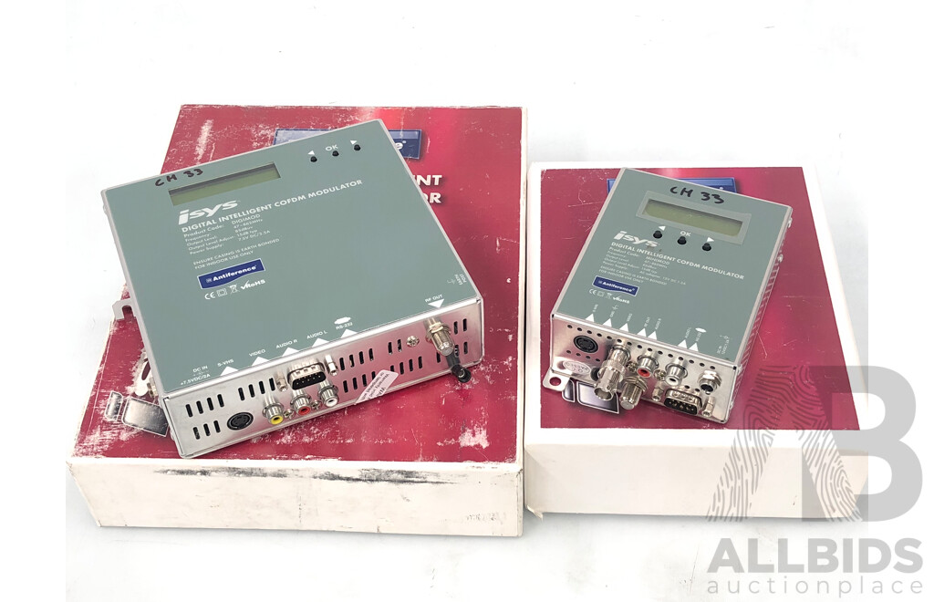 ISys Antiference Digimod + Minimod Digital Intelligent COFM Modulators