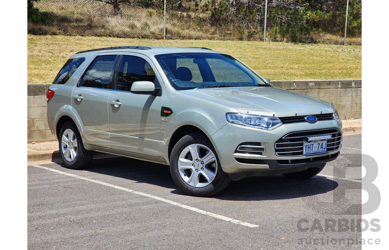 08/11 Ford Territory TX SZ (AWD) 4d Wagon Metallic Beige Turbo Diesel 2.7L