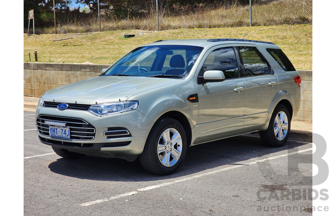 08/11 Ford Territory TX SZ (AWD) 4d Wagon Metallic Beige Turbo Diesel 2.7L