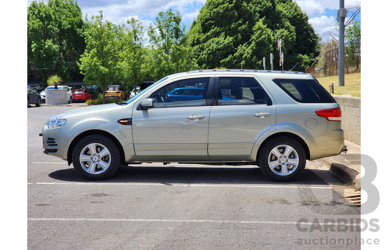 08/11 Ford Territory TX SZ (AWD) 4d Wagon Metallic Beige Turbo Diesel 2.7L