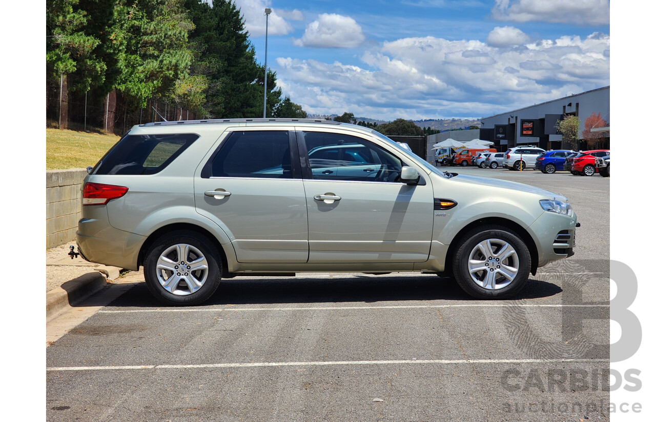 08/11 Ford Territory TX SZ (AWD) 4d Wagon Metallic Beige Turbo Diesel 2.7L