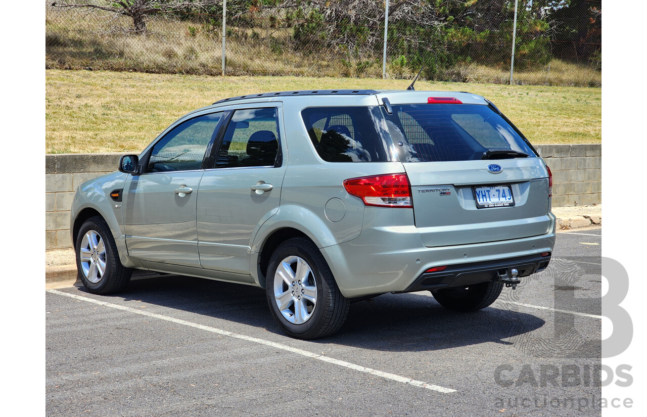 08/11 Ford Territory TX SZ (AWD) 4d Wagon Metallic Beige Turbo Diesel 2.7L