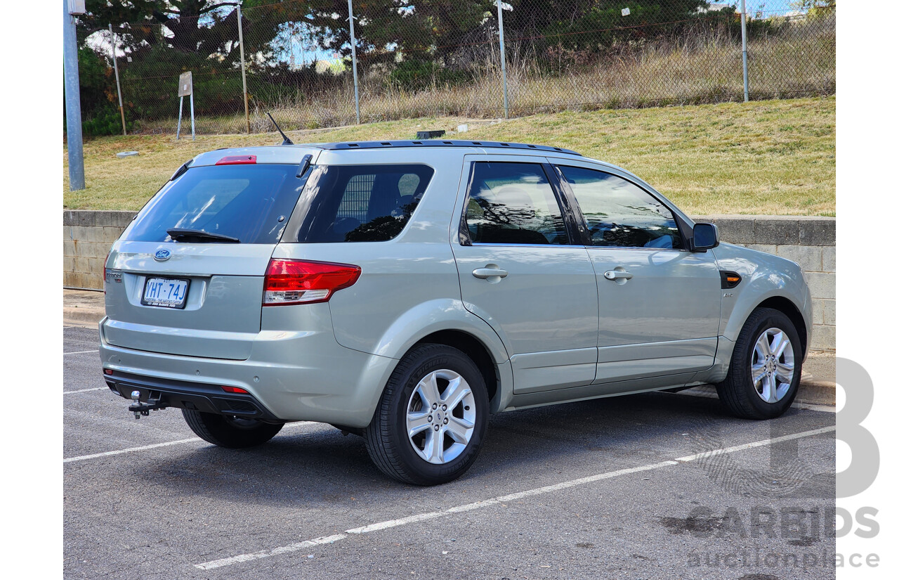 08/11 Ford Territory TX SZ (AWD) 4d Wagon Metallic Beige Turbo Diesel 2.7L