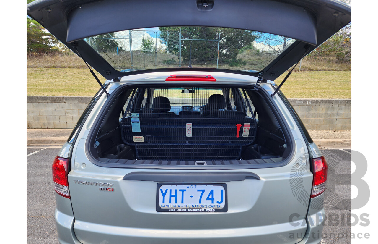 08/11 Ford Territory TX SZ (AWD) 4d Wagon Metallic Beige Turbo Diesel 2.7L