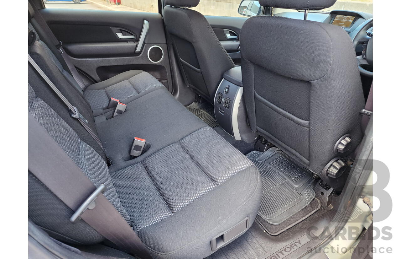 08/11 Ford Territory TX SZ (AWD) 4d Wagon Metallic Beige Turbo Diesel 2.7L