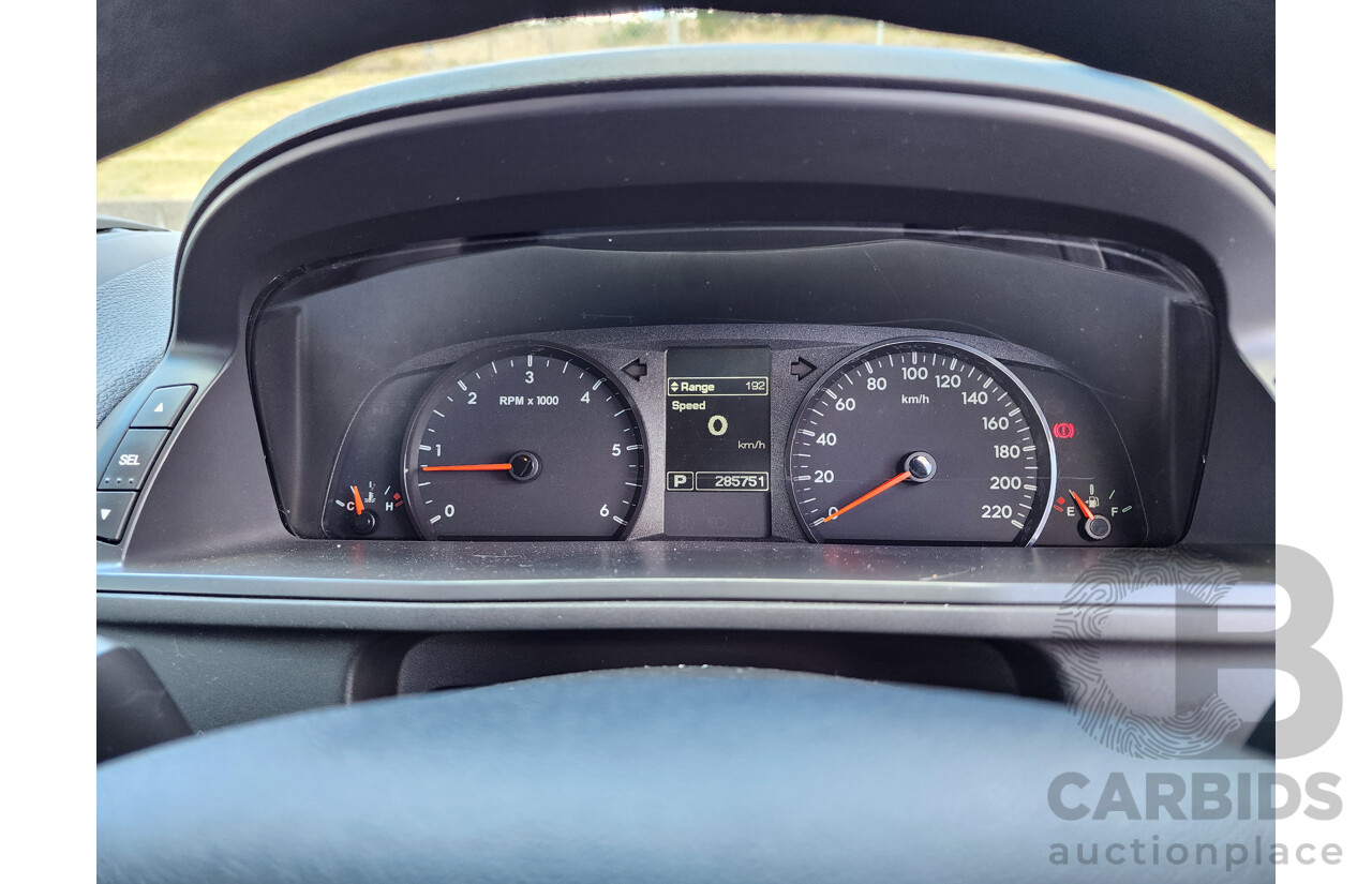 08/11 Ford Territory TX SZ (AWD) 4d Wagon Metallic Beige Turbo Diesel 2.7L