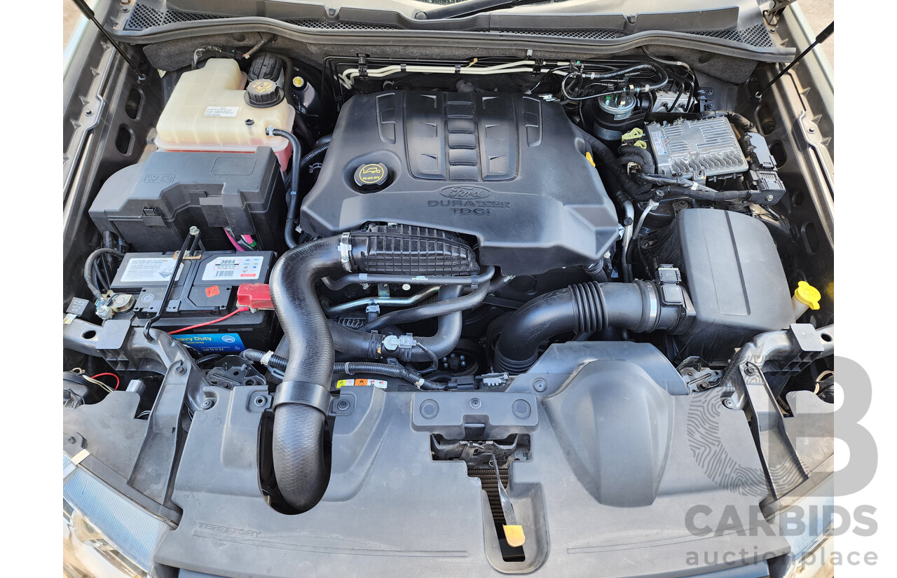 08/11 Ford Territory TX SZ (AWD) 4d Wagon Metallic Beige Turbo Diesel 2.7L