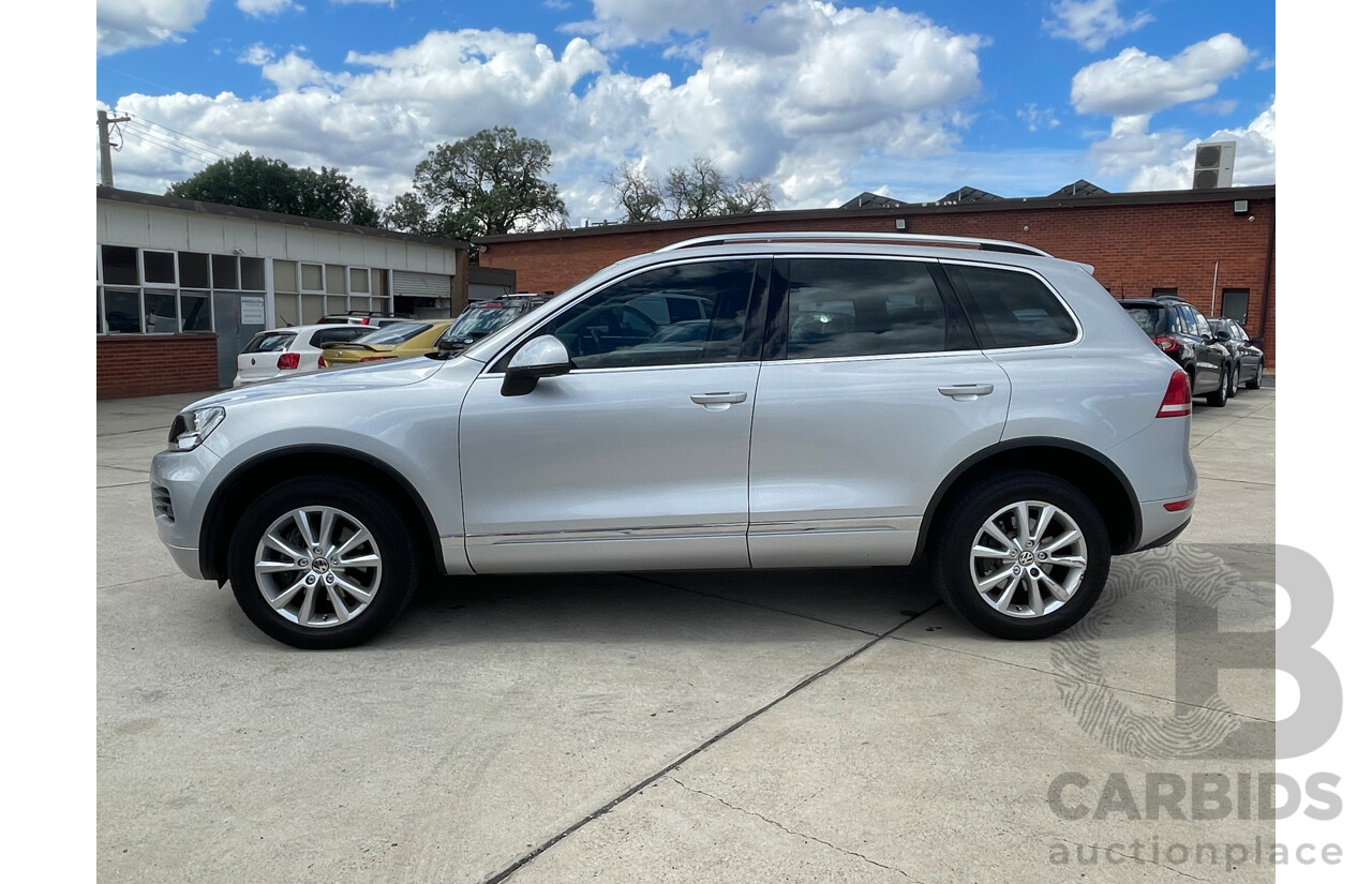 1/2012 Volkswagen Touareg V6 TDI 7P MY12 4d Wagon Silver 3.0L