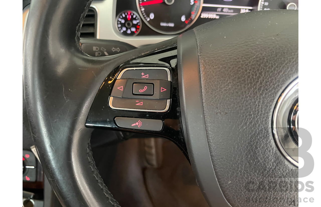 1/2012 Volkswagen Touareg V6 TDI 7P MY12 4d Wagon Silver 3.0L