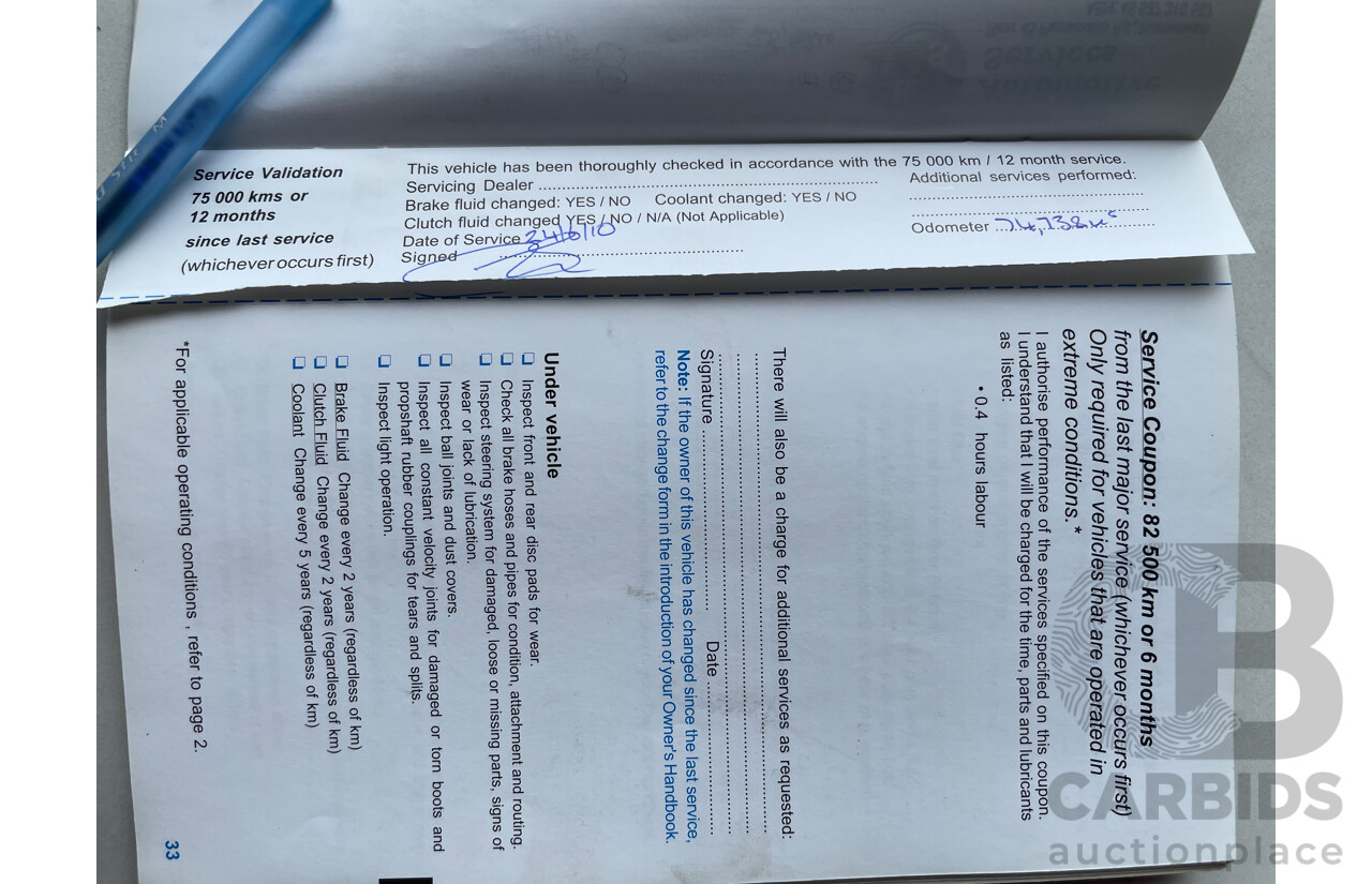 9/2004 Holden Commodore Executive VZ 4d Sedan White 3.6L