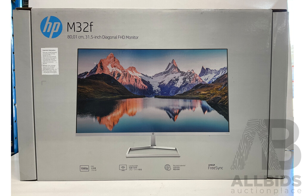 HP M32f 31.5 Inch FHD Monitor - ORP $529.00