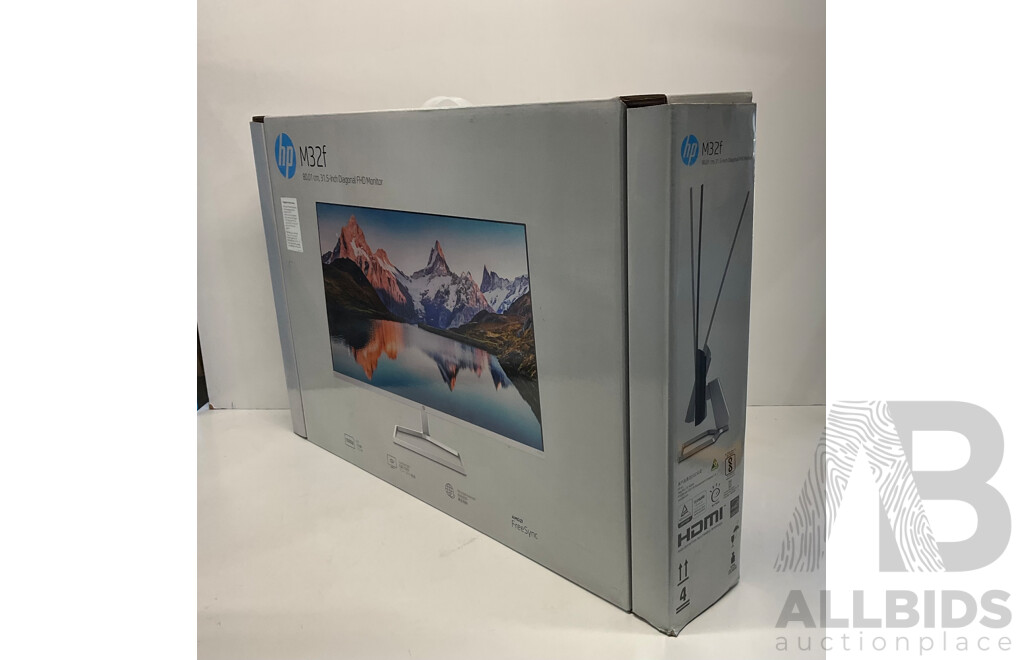 HP M32f 31.5 Inch FHD Monitor - ORP $529.00