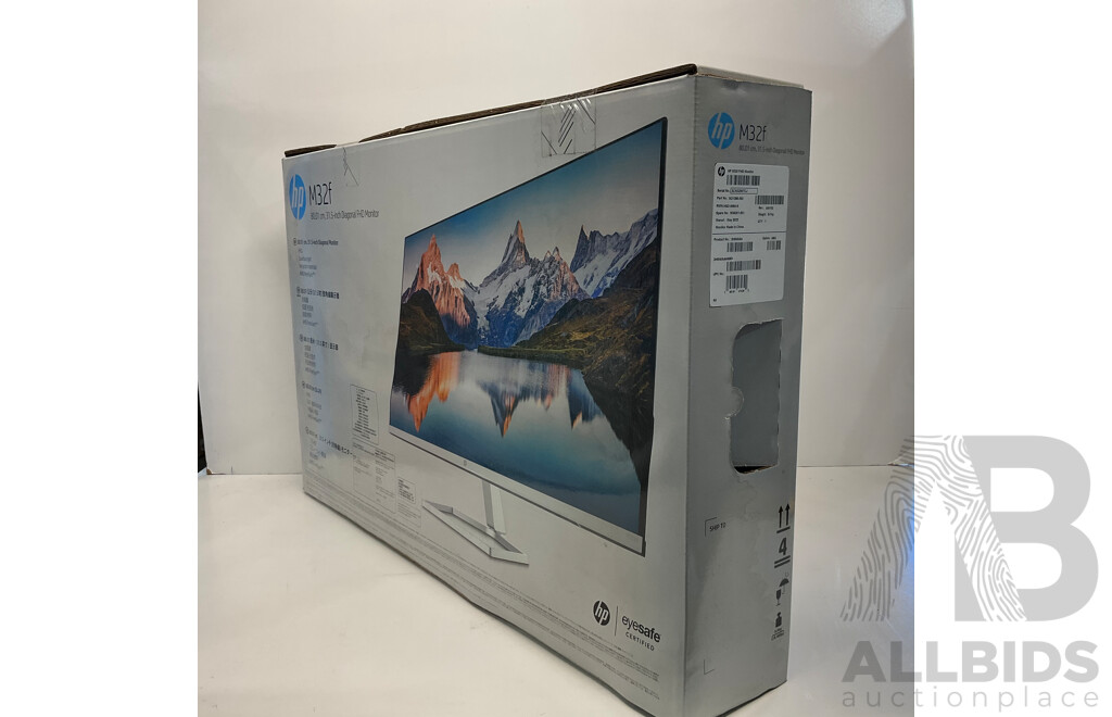 HP M32f 31.5 Inch FHD Monitor - ORP $529.00