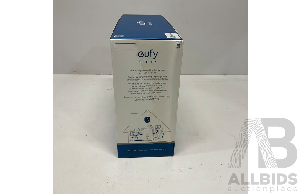EUFY 2C Pro 2K Security System & Homebase (4 Camera) - ORP $799.00