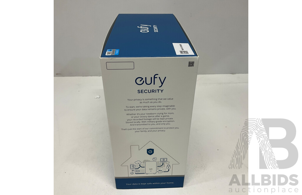 EUFY 2C Pro 2K Security System & Homebase (2 Camera) - ORP $449.95
