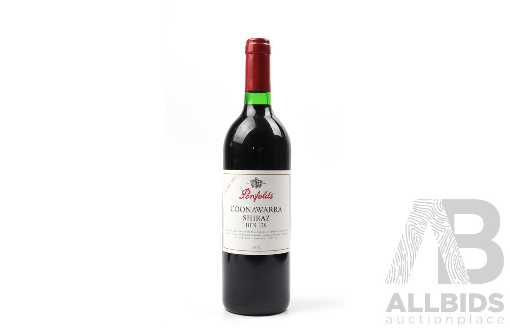 Penfolds Coonawarra Shiraz Bin 128 Vintage 1998