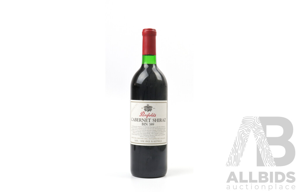 Penfolds Bin 389 Cabernet Shiraz Vintage 1992