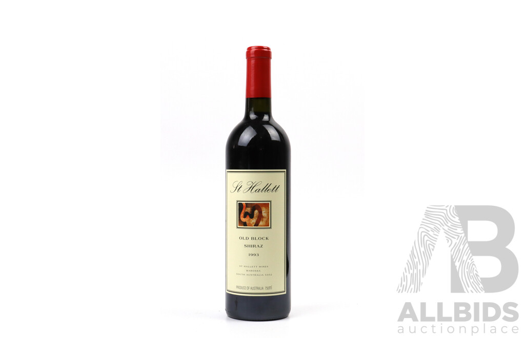 St Hallett Old Block Shiraz Vintage 1993