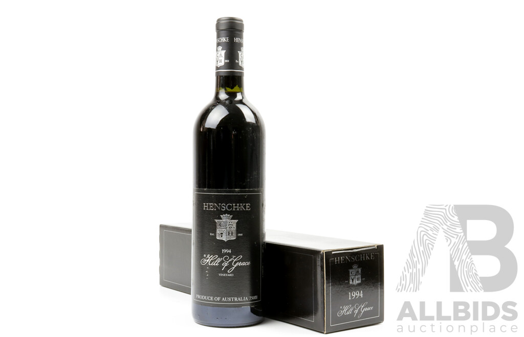 Boxed Henschke Hill of Grace Vintage 1994