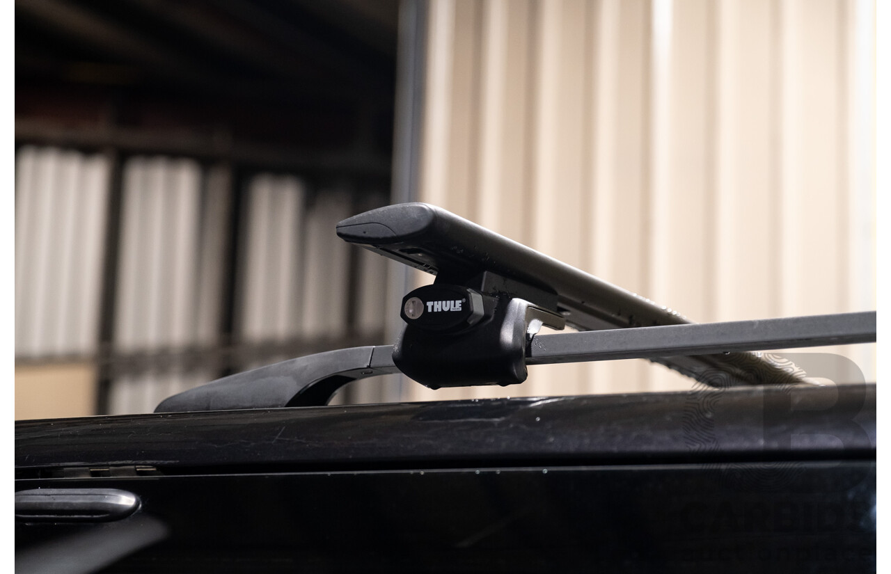 4/2011 Nissan Navara ST-X (4x4) D40 SERIES 4 Dual Cab P/Up Black Turbo Diesel 2.5L