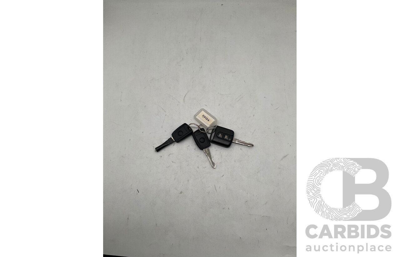 4/2011 Nissan Navara ST-X (4x4) D40 SERIES 4 Dual Cab P/Up Black Turbo Diesel 2.5L