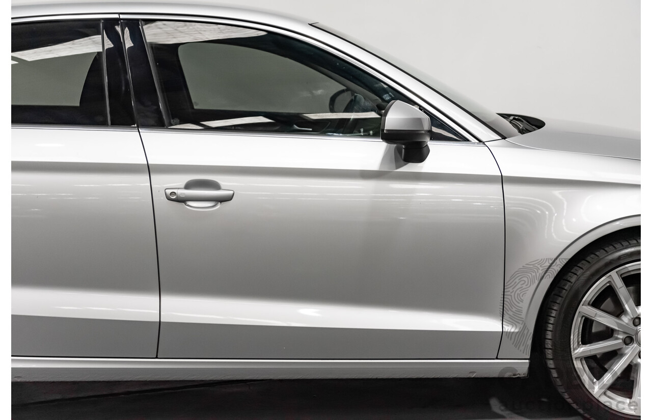 5/2014 Audi A3 1.8 TFSI Ambition Quattro (AWD) 8V MY14 4d Sedan Metallic Silver Turbo 1.8L