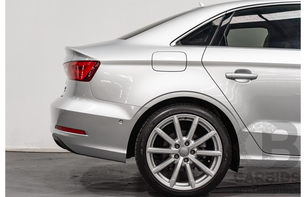 5/2014 Audi A3 1.8 TFSI Ambition Quattro (AWD) 8V MY14 4d Sedan Metallic Silver Turbo 1.8L