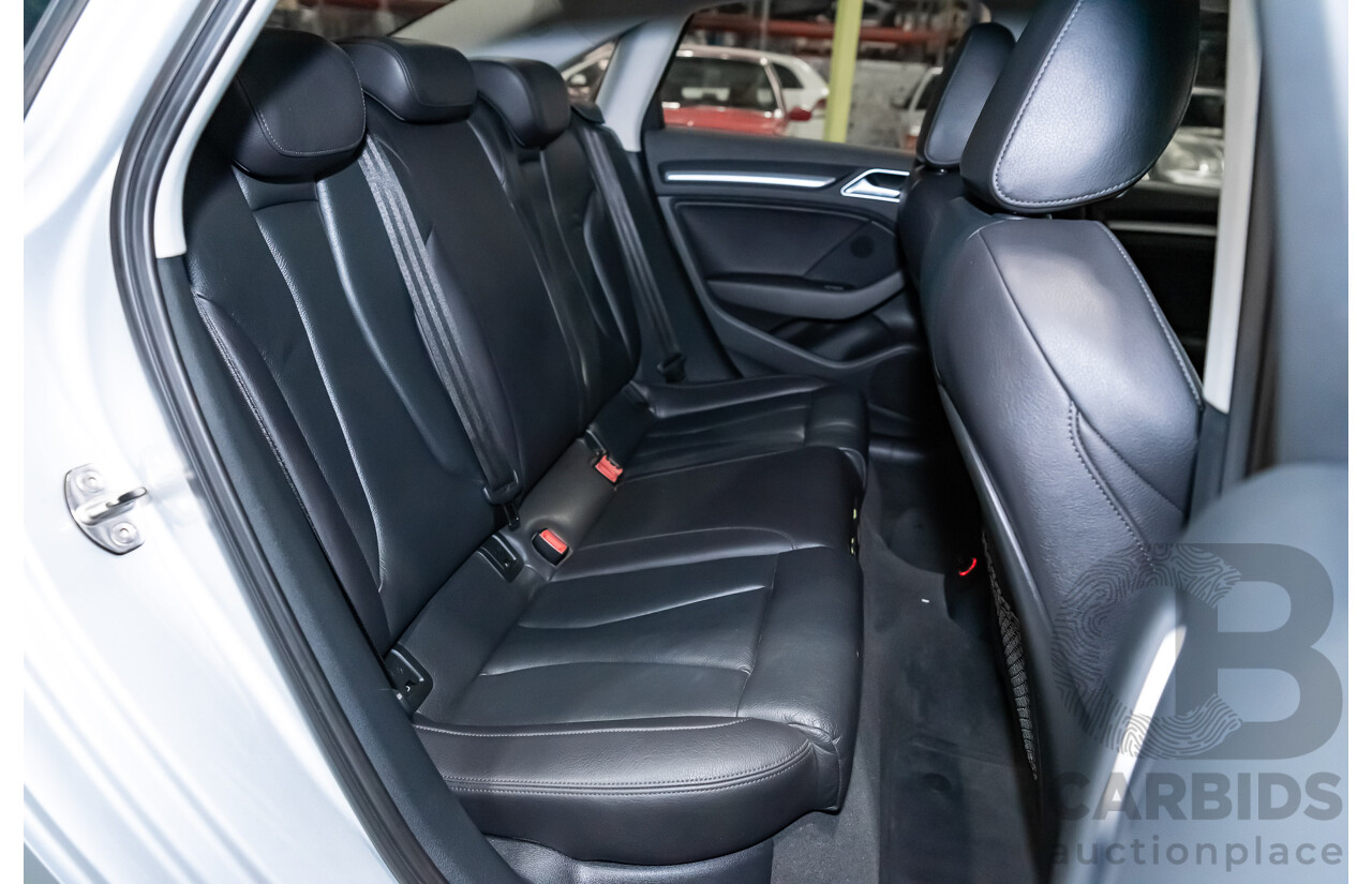 5/2014 Audi A3 1.8 TFSI Ambition Quattro (AWD) 8V MY14 4d Sedan Metallic Silver Turbo 1.8L