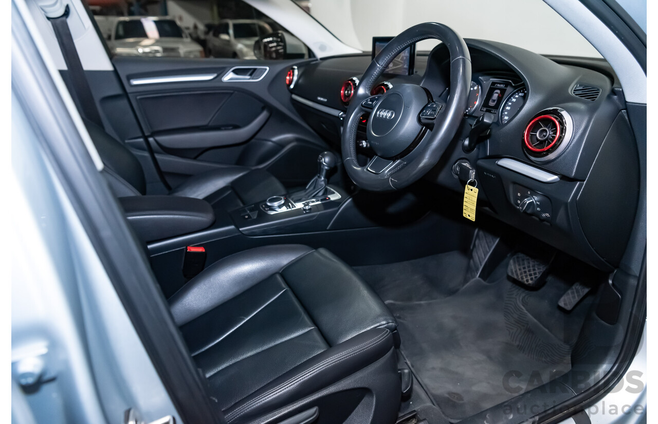 5/2014 Audi A3 1.8 TFSI Ambition Quattro (AWD) 8V MY14 4d Sedan Metallic Silver Turbo 1.8L