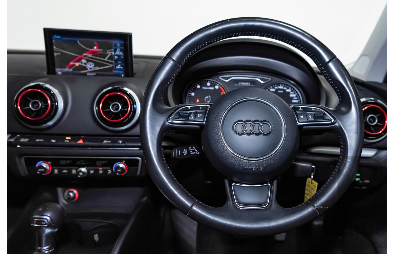 5/2014 Audi A3 1.8 TFSI Ambition Quattro (AWD) 8V MY14 4d Sedan Metallic Silver Turbo 1.8L