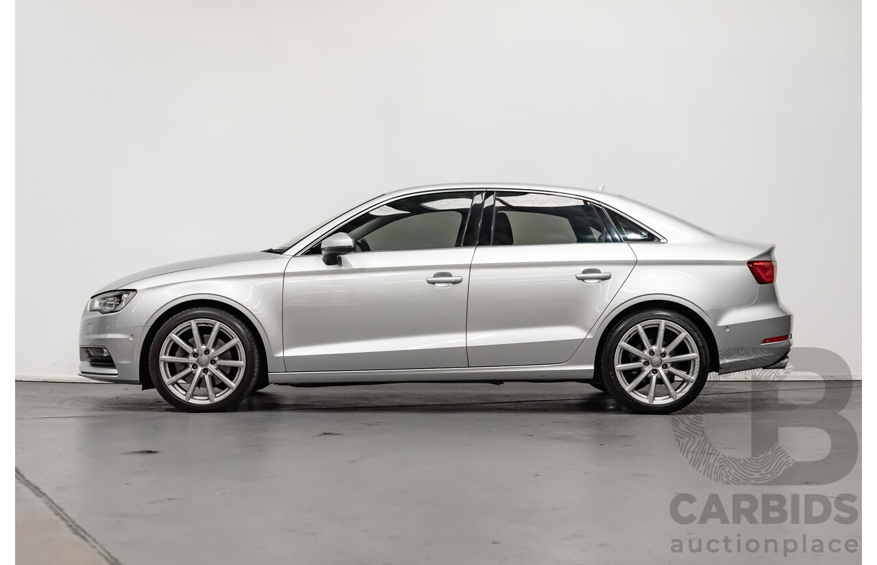 5/2014 Audi A3 1.8 TFSI Ambition Quattro (AWD) 8V MY14 4d Sedan Metallic Silver Turbo 1.8L