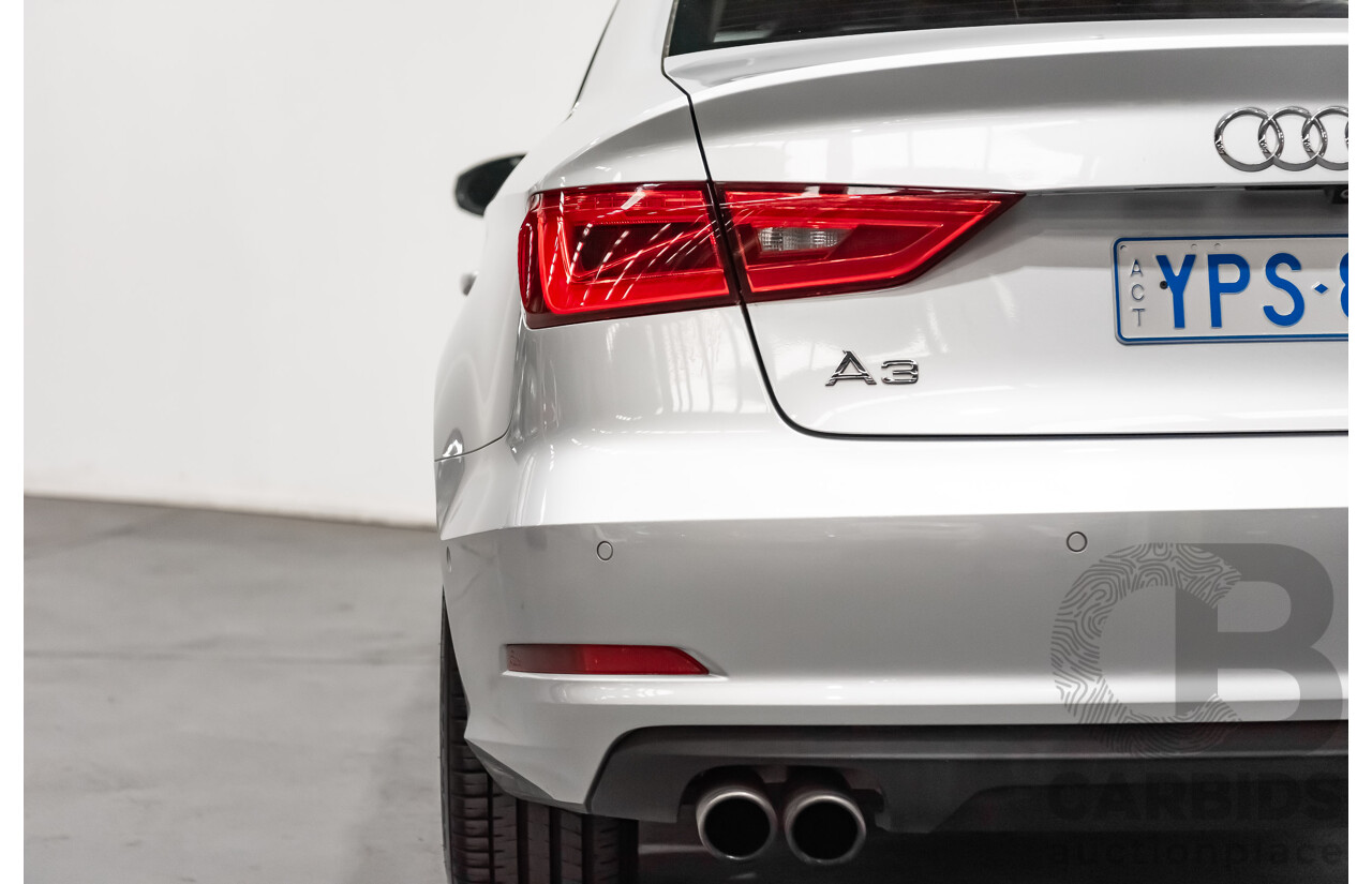 5/2014 Audi A3 1.8 TFSI Ambition Quattro (AWD) 8V MY14 4d Sedan Metallic Silver Turbo 1.8L