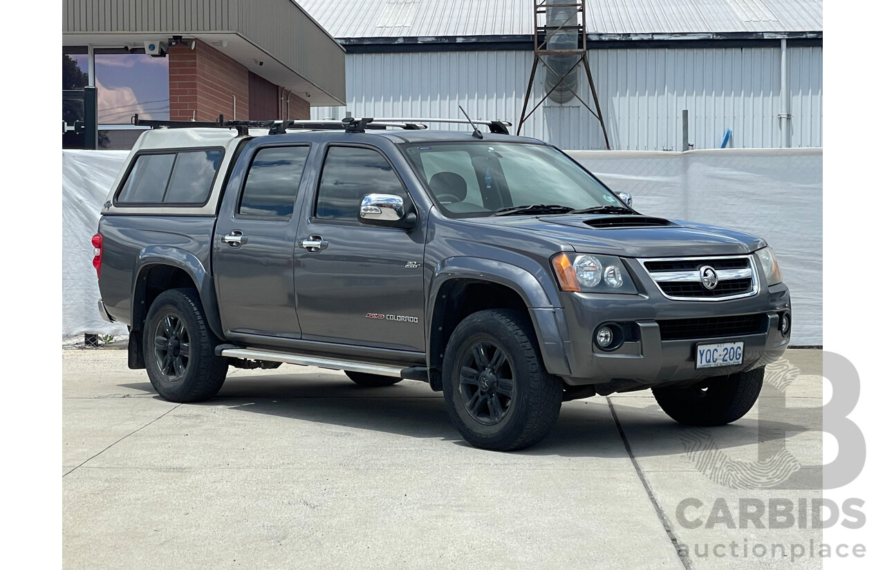 12/2011 Holden Colorado LT-R (4x4) RC MY11 Dual Cab P/Up Grey 3.0L
