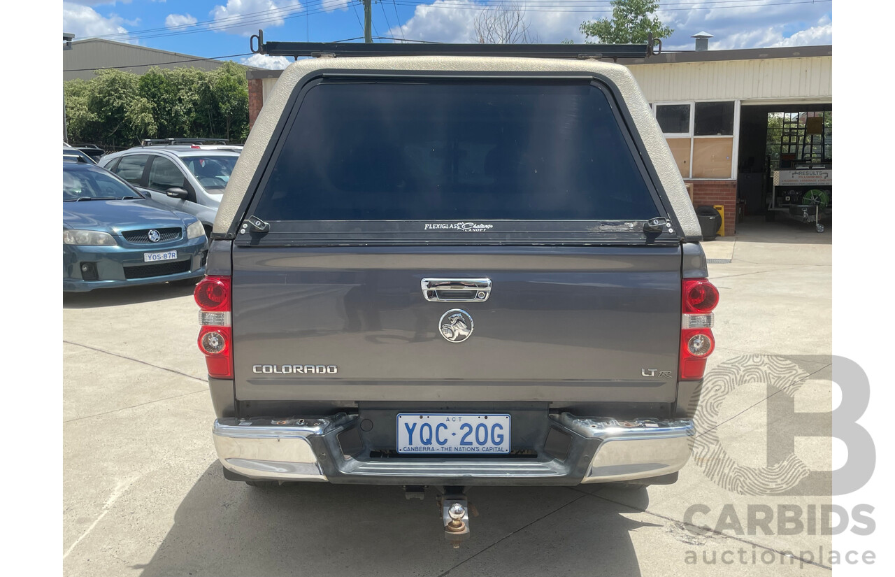 12/2011 Holden Colorado LT-R (4x4) RC MY11 Dual Cab P/Up Grey 3.0L