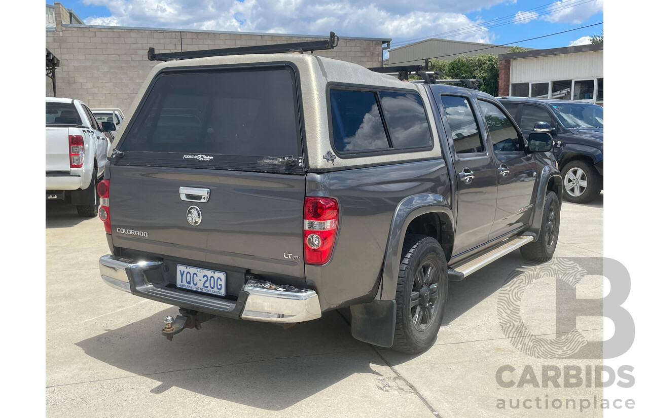 12/2011 Holden Colorado LT-R (4x4) RC MY11 Dual Cab P/Up Grey 3.0L