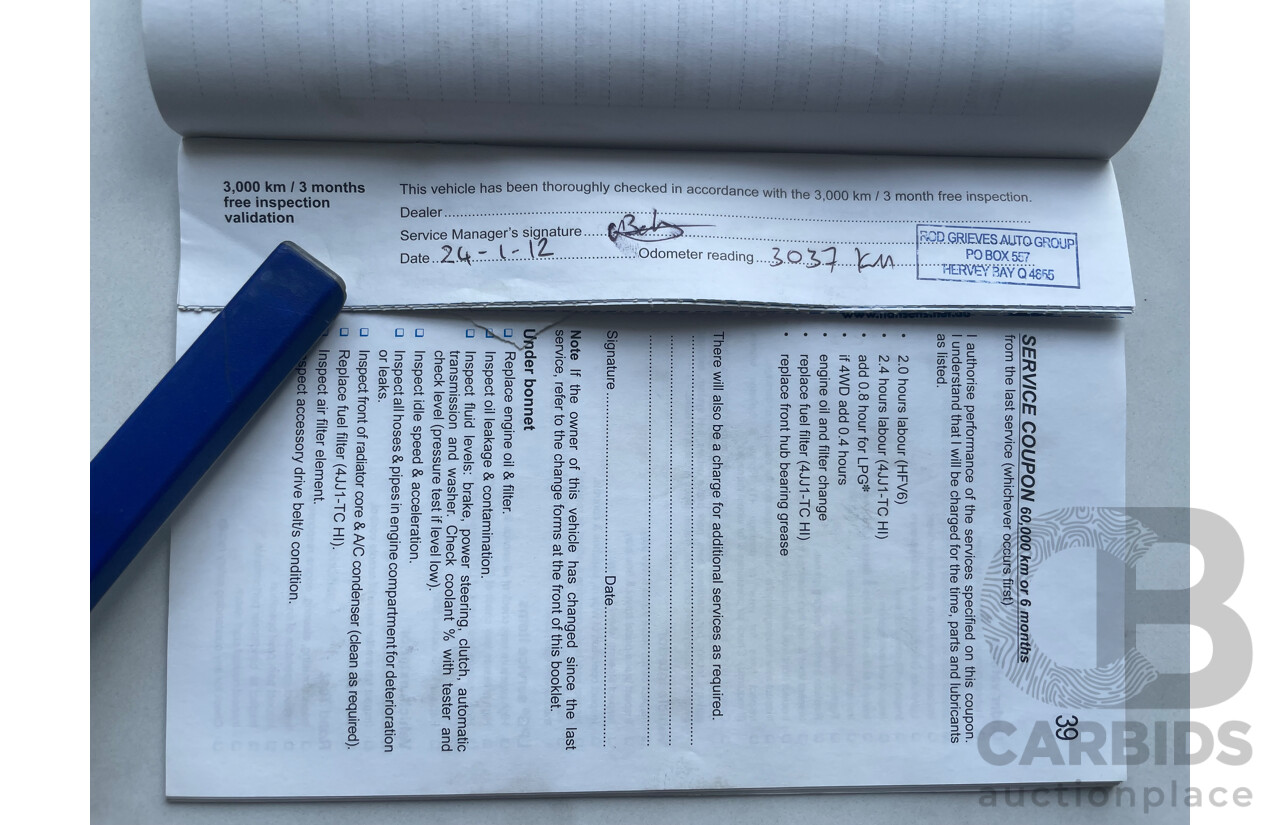 12/2011 Holden Colorado LT-R (4x4) RC MY11 Dual Cab P/Up Grey 3.0L