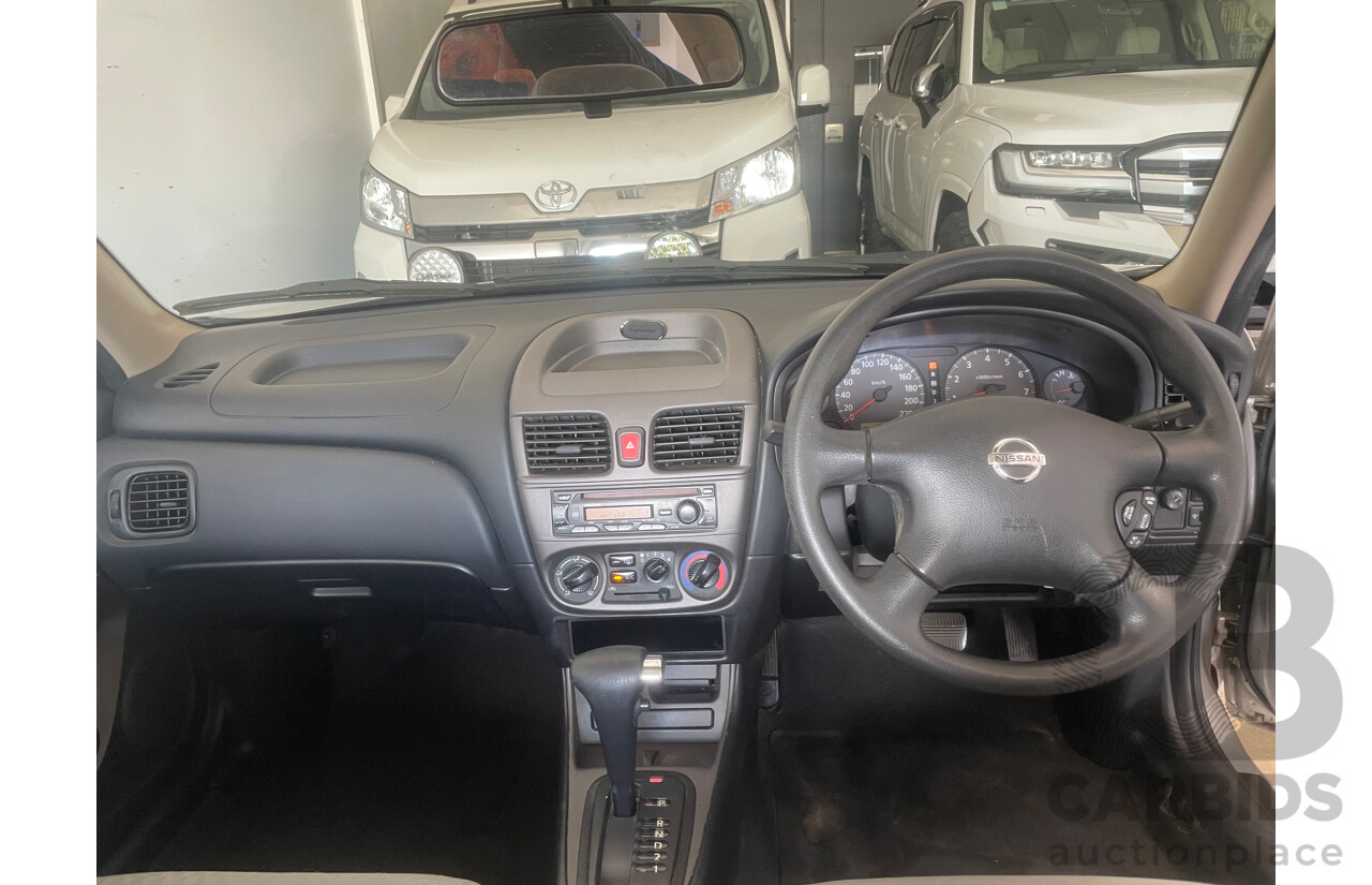 2/2004 Nissan Pulsar ST-L N16 4d Sedan Silver 1.8L