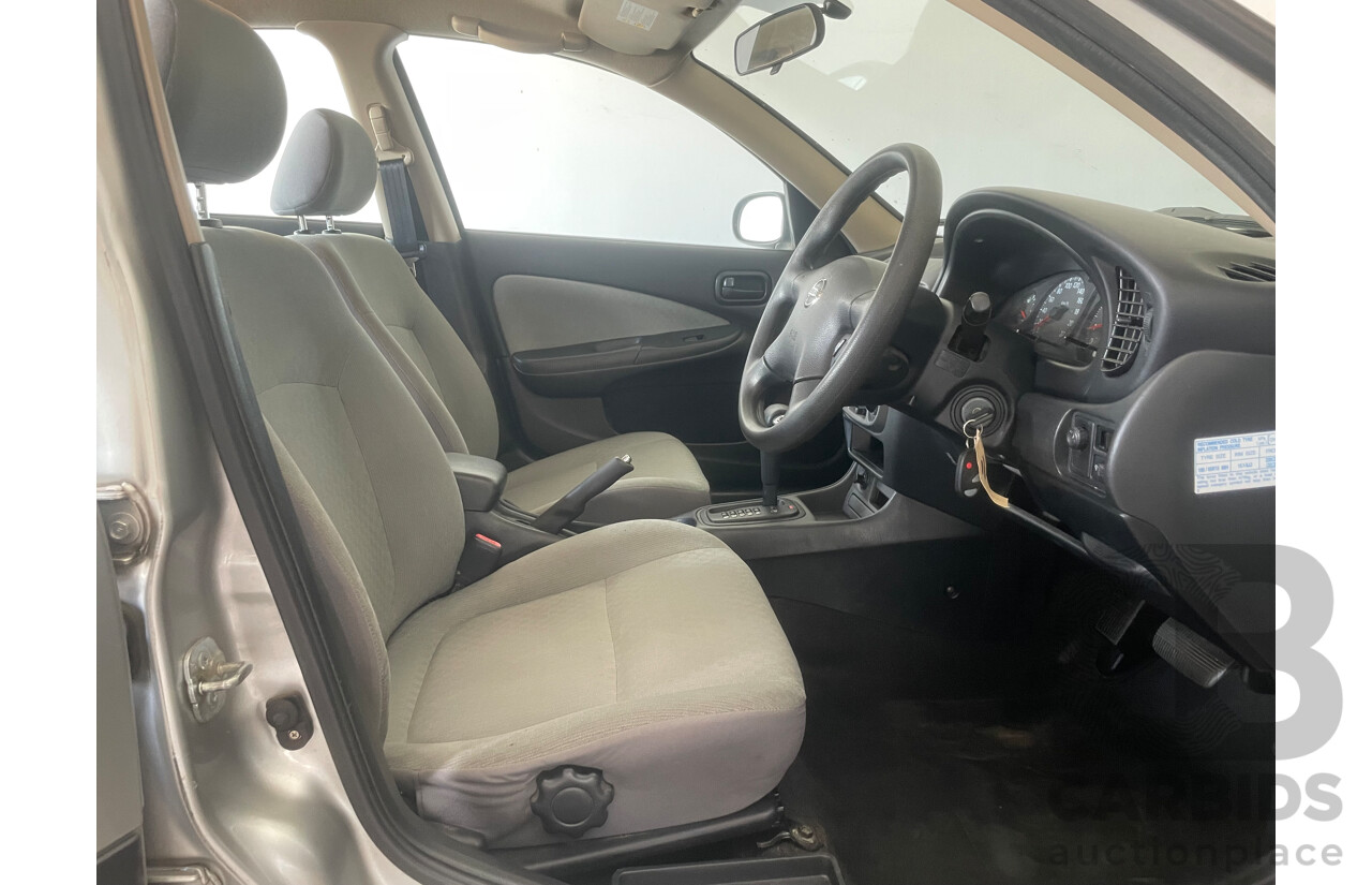 2/2004 Nissan Pulsar ST-L N16 4d Sedan Silver 1.8L