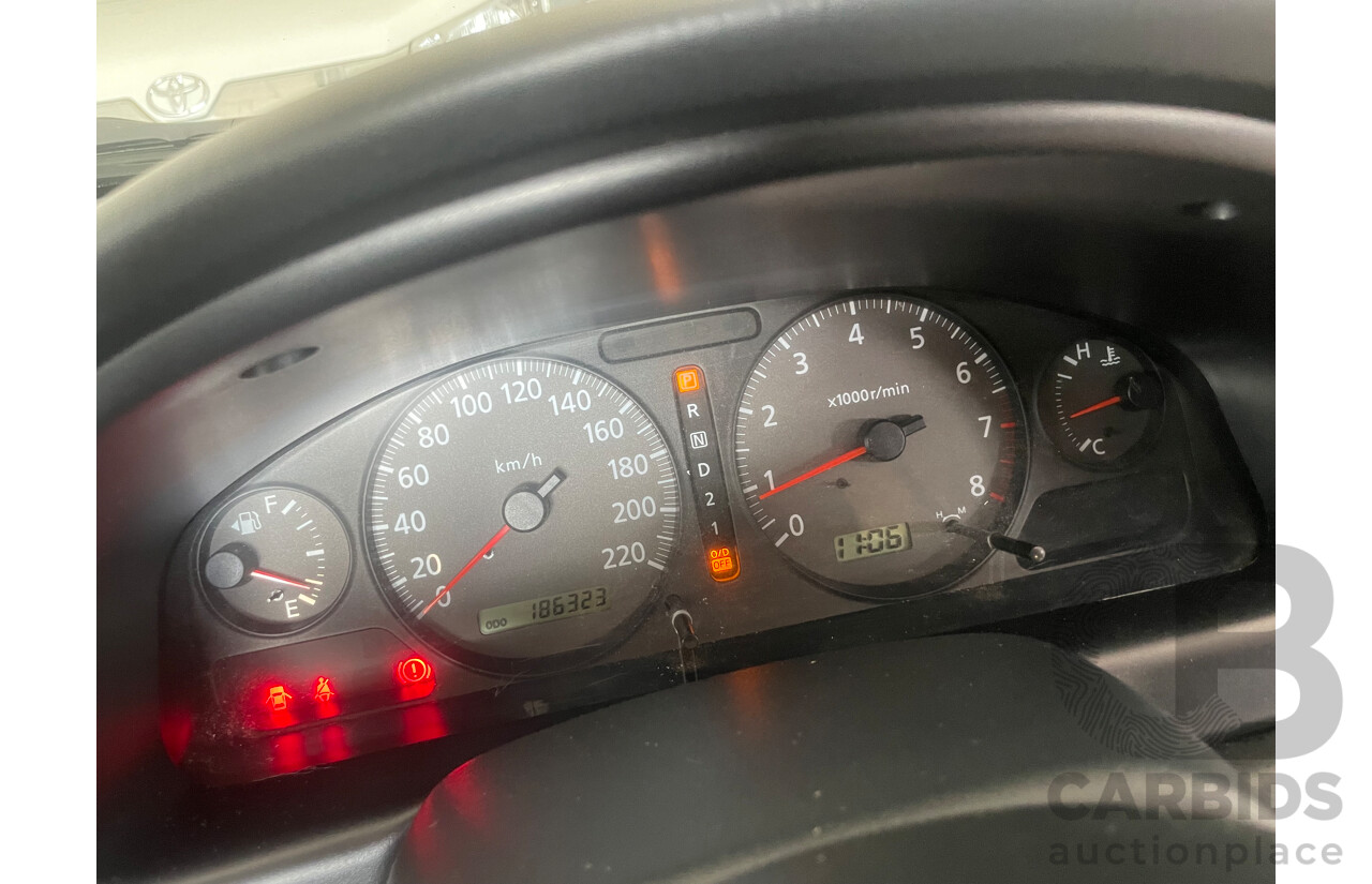 2/2004 Nissan Pulsar ST-L N16 4d Sedan Silver 1.8L