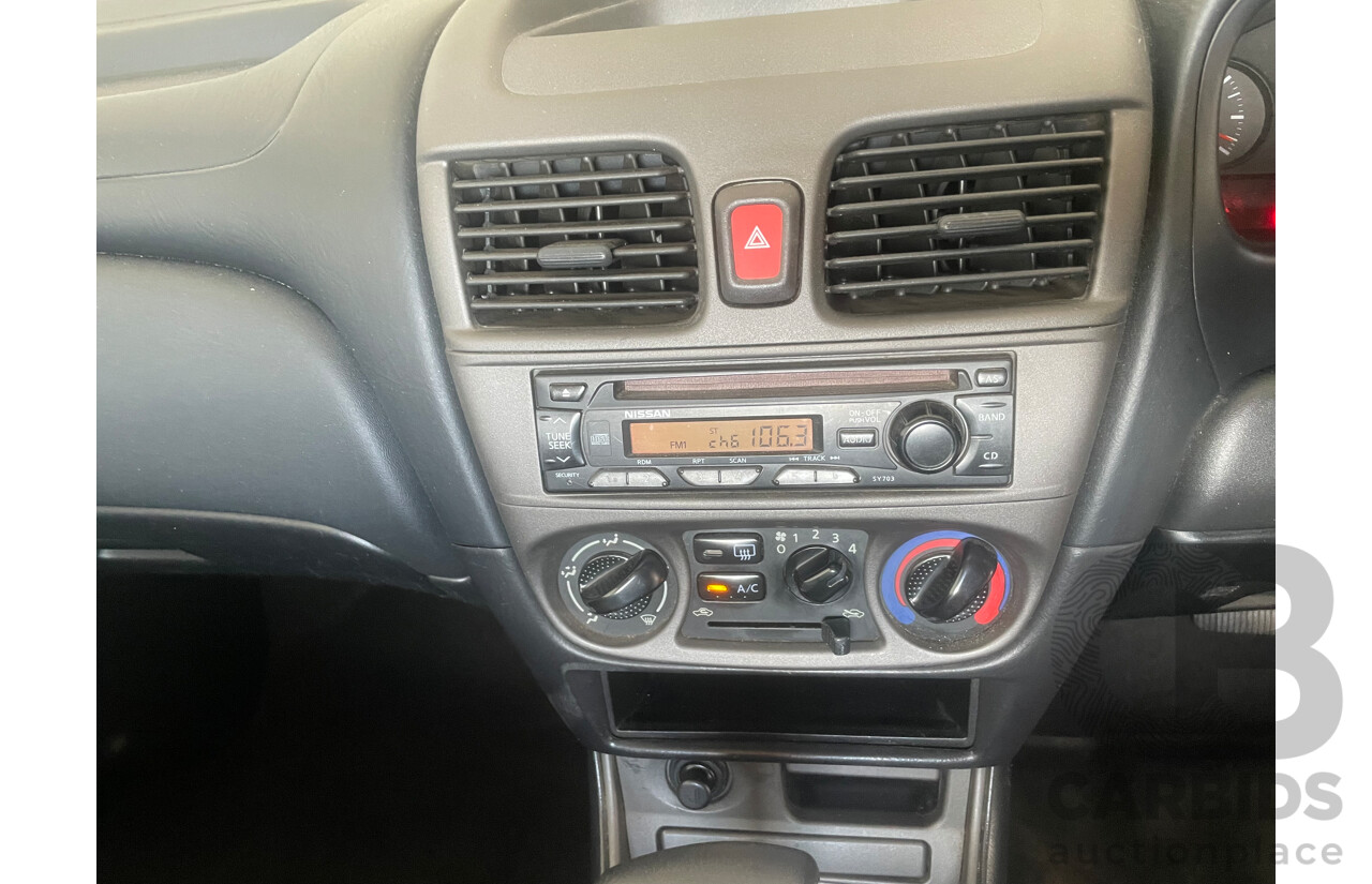 2/2004 Nissan Pulsar ST-L N16 4d Sedan Silver 1.8L