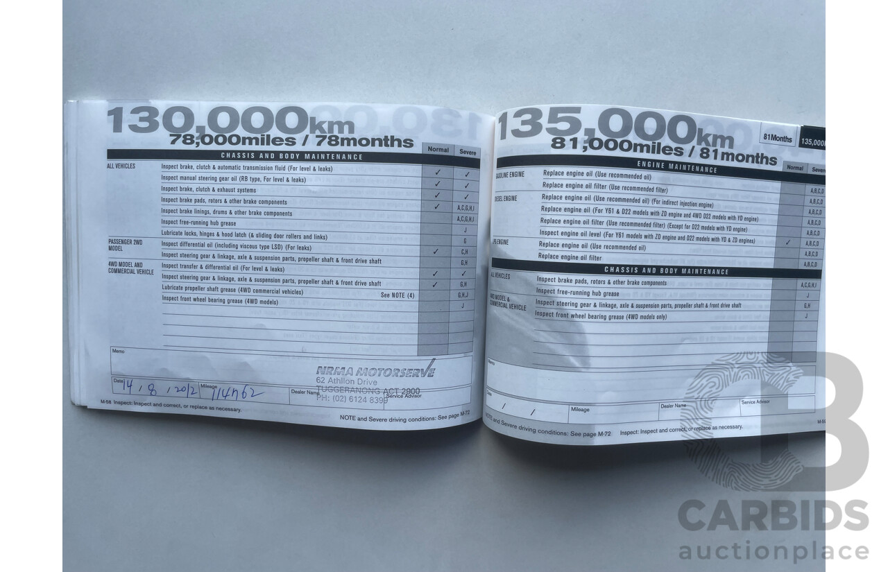 2/2004 Nissan Pulsar ST-L N16 4d Sedan Silver 1.8L