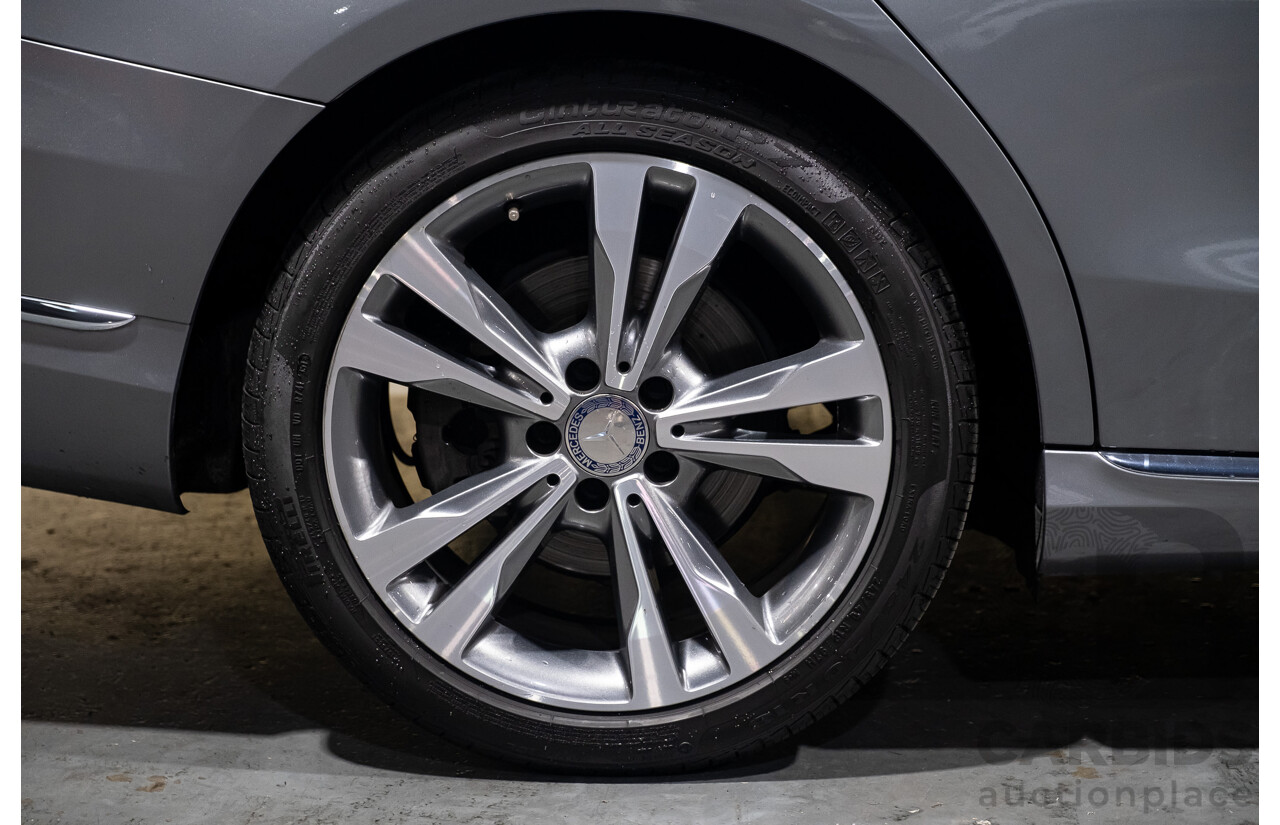 8/2015 Mercedes Benz C200 W205 MY16 4d Sedan Palladium Silver Metallic Turbo 2.0L