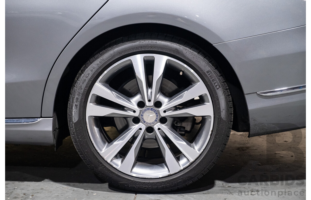 8/2015 Mercedes Benz C200 W205 MY16 4d Sedan Palladium Silver Metallic Turbo 2.0L