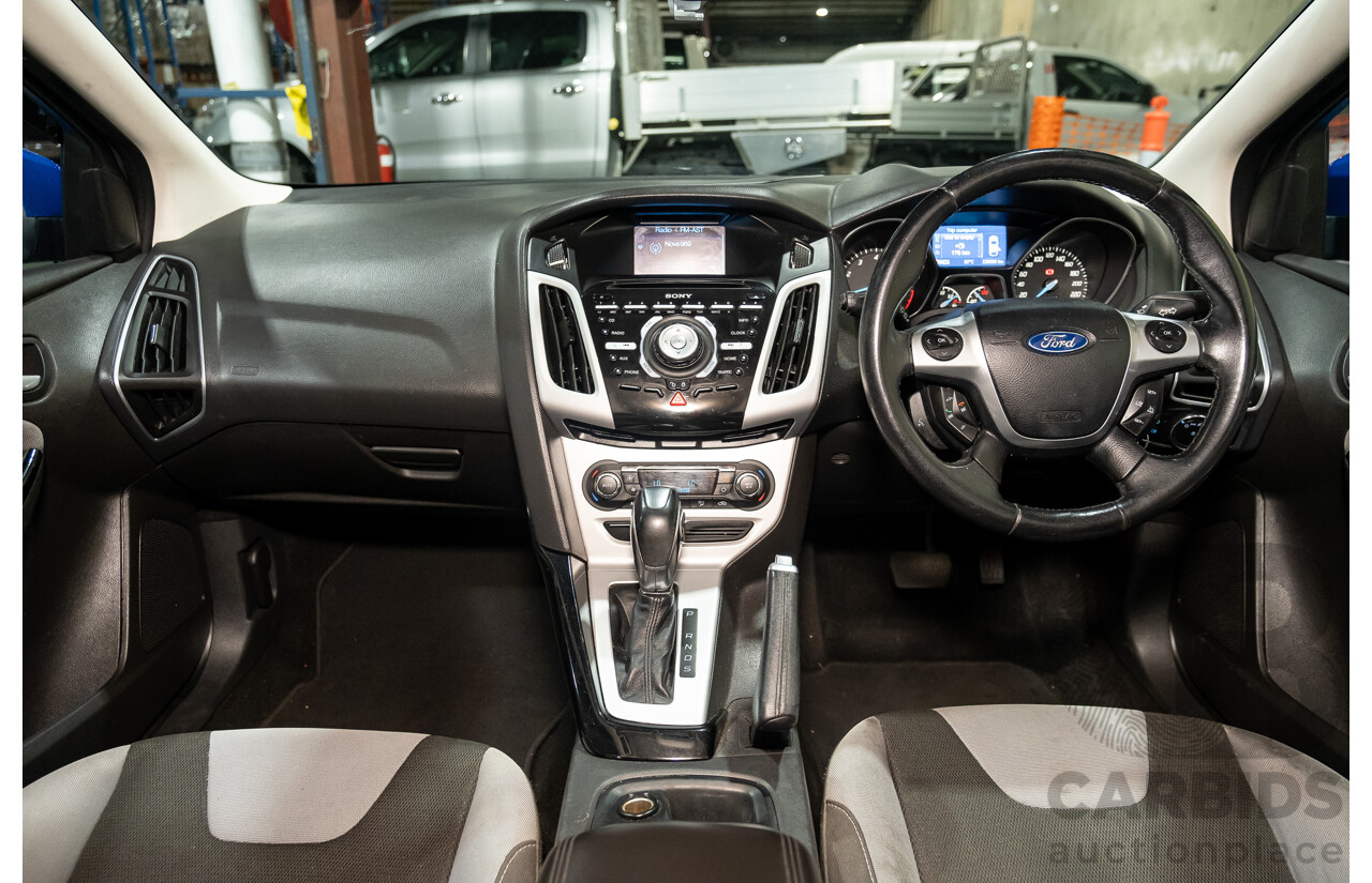 9/2013 Ford Focus Sport LW MK2 5d Hatchback Blue 2.0L