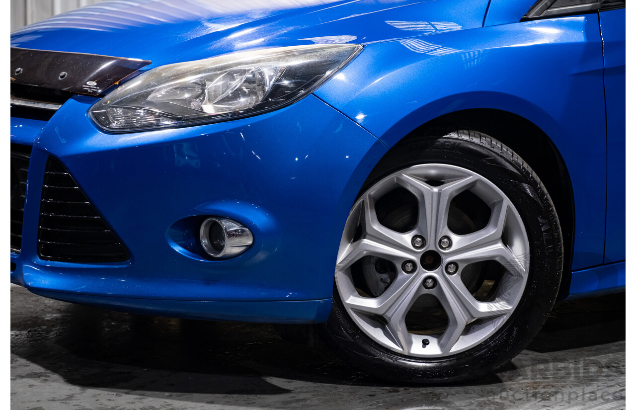 9/2013 Ford Focus Sport LW MK2 5d Hatchback Blue 2.0L